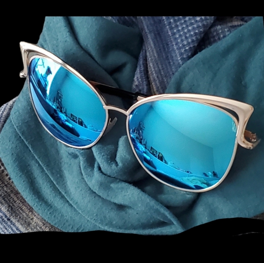 Cat Eye Tinted Sun Glasses